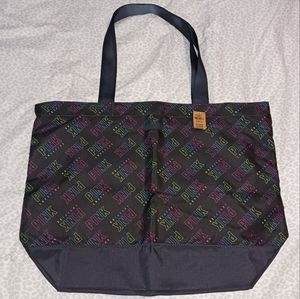 Victoria's Secret Pink rainbow tote bag NWT